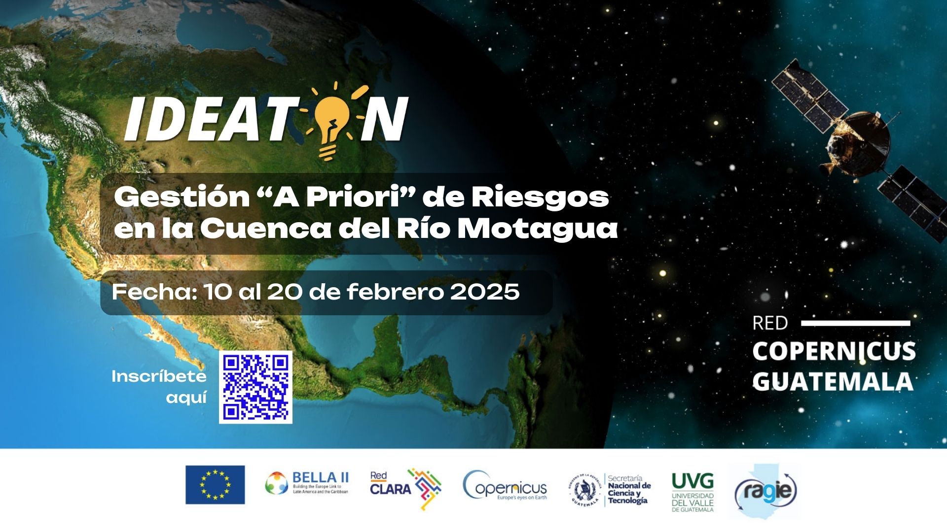 Ideatón de la Academia Copernicus Guatemala busca soluciones innovadoras para la gestión de riesgos en la cuenca del Río Motagua