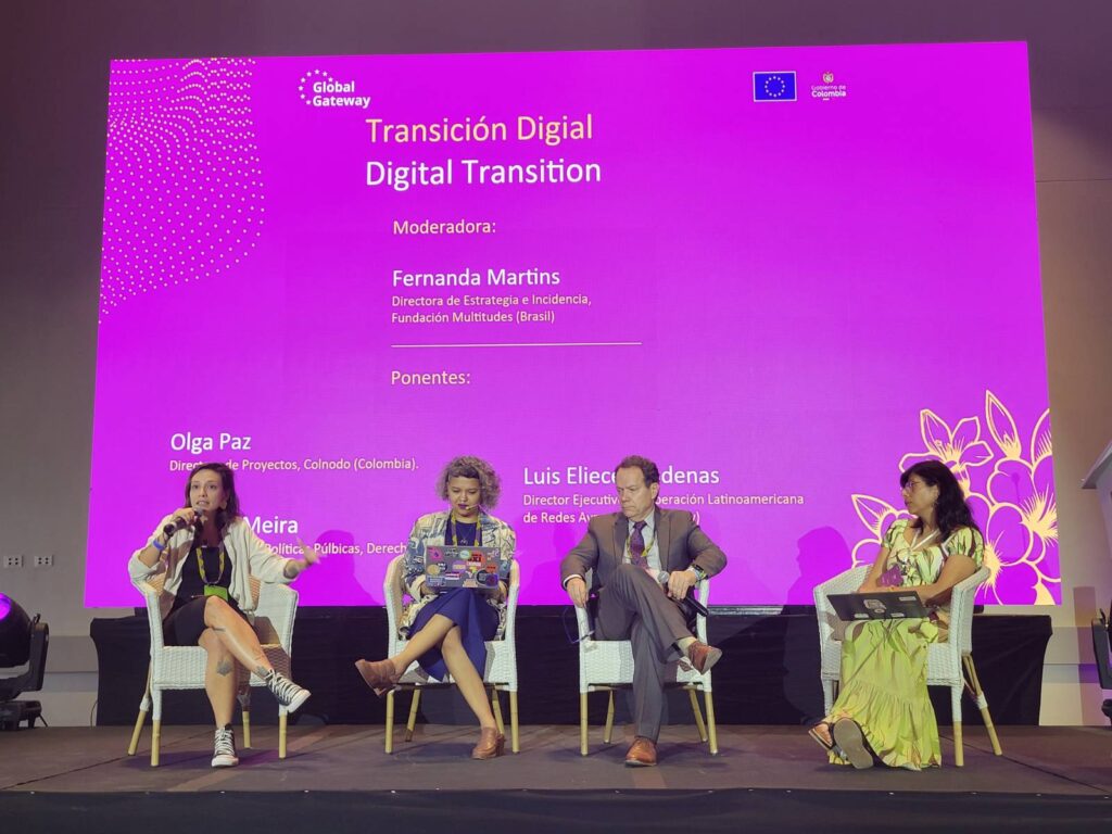 RedCLARA comparte su visión sobre transición digital en el Foro de la Sociedad Civil ALC-UE 2025