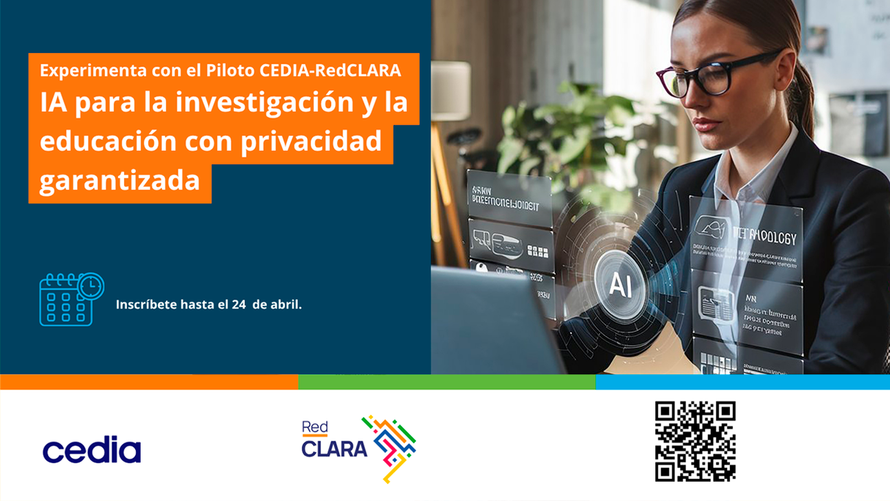 Inscríbete hasta el 24 de abril y testea la IA para la investigación y la educación 