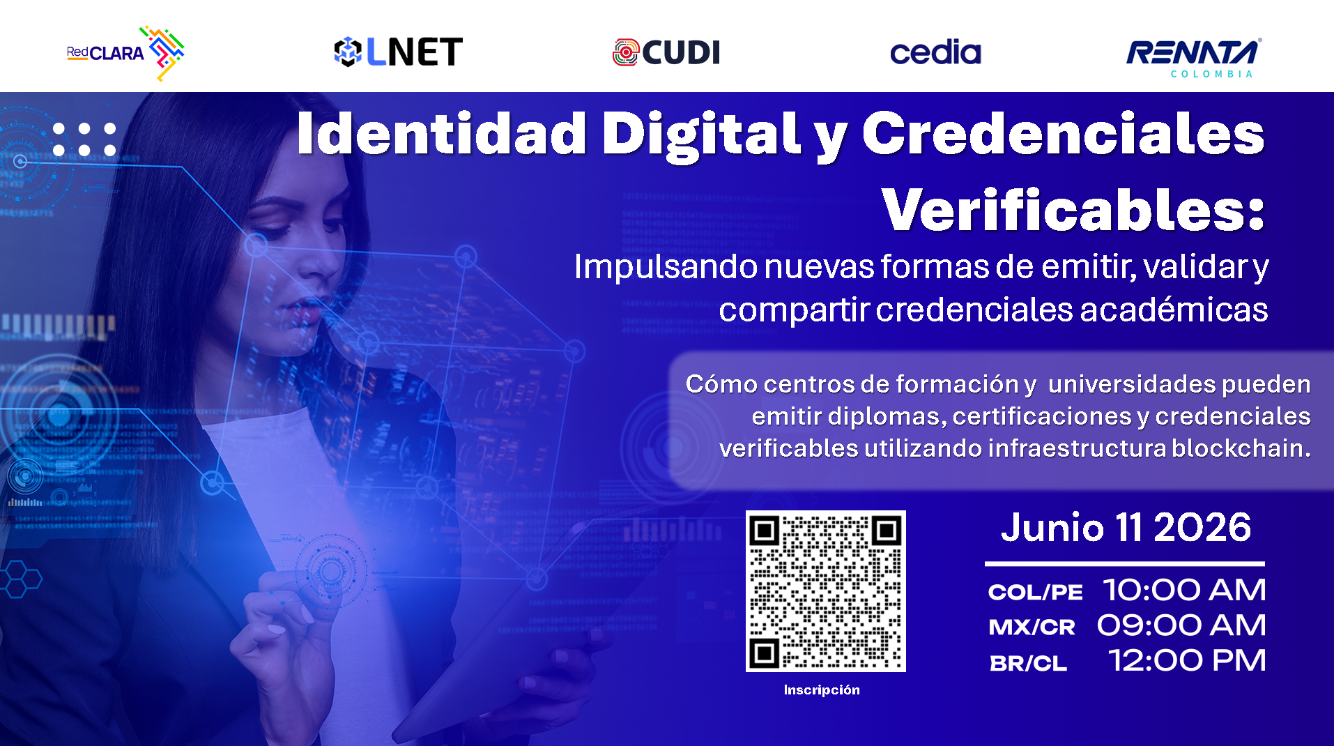 Blockchain “Identidad digital y credenciales verificables” Blockchain “Identidad digital y credenciales verificables”