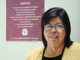 Lic. Blanca Orantes, directora investigaciones UTEC, El Salvador